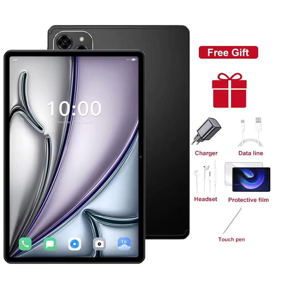 🔥 16 Pro Tablet PC | 8GB RAM 💨 512GB Storage 💾 | 5G Supported 📶 + 🎁 Free Gifts