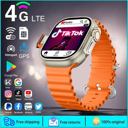 Ultra Smartwatch With Sim Support, All Apps Working ✅